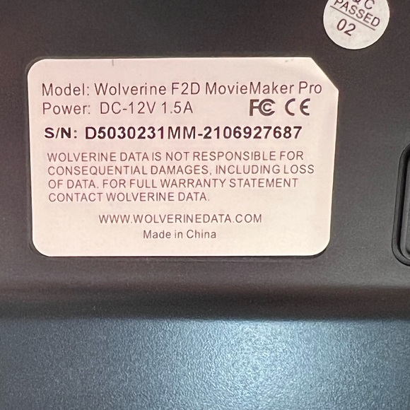 Wolverine 8mm & Super 8 Reels to Digital MovieMaker Pro Film Digitizer EUC - Picture 11 of 15